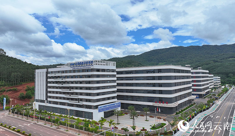 磨憨南坡國(guó)際產(chǎn)業(yè)示范園一角。劉加文攝